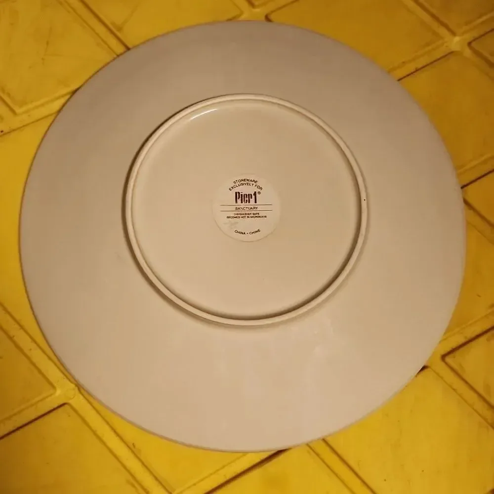 Pier 1 Sanctuary Dinner Plate 11.5